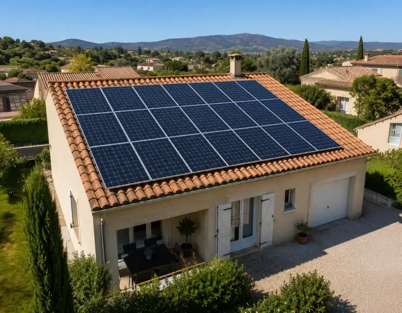 Prime à l'autoconsommation panneaux solaires Saint-Cybranet — aide financière de l'État